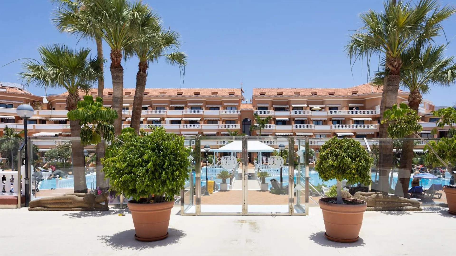 Exclusive Penthouse Playa Las Vistas 5 Close To Sea And Beach, Aircondition For A Fee, Wifi, Terrace, Heated Pool Playa de las Americas  Spain
